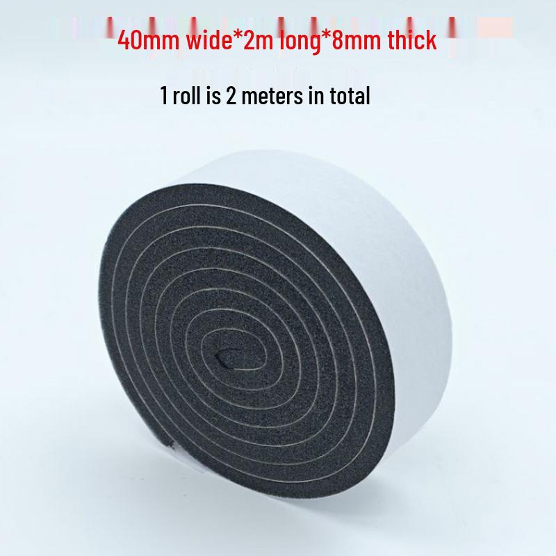 Black Self-Adhesive Fire Retardant Foam Tape