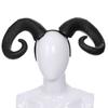 Cosplay Headband Halloween Demon Horns Headband Headpiece Devil Ox Horn Hairband   Photo Props