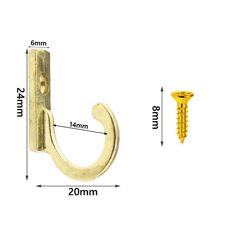 Wall Mounted Hooks Vintage Door Back Wall Hooks Robe Coat Hat Hanger Holders Key Bag Storage Hook Kitchen Bathroom Organizer