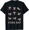 Rat Yoga Positions Funny T-Shirt Classic T-shirt