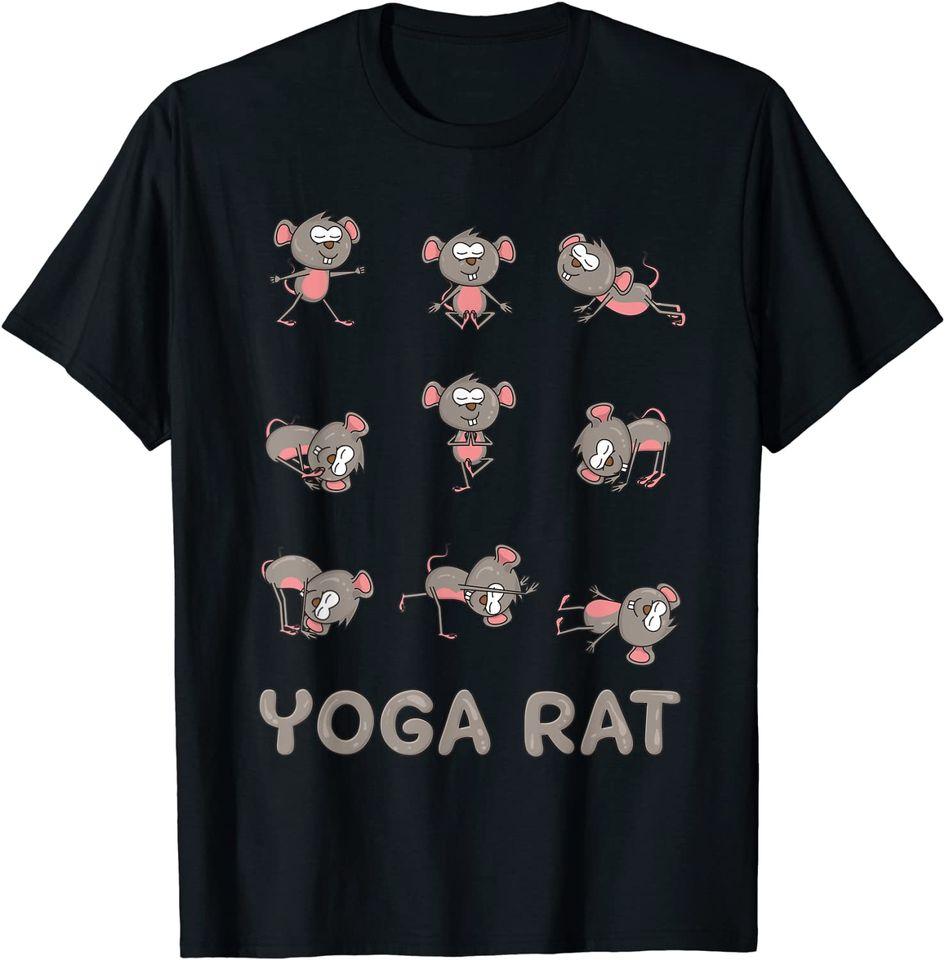 

Rat Yoga Positions Funny T-Shirt Classic T-shirt M