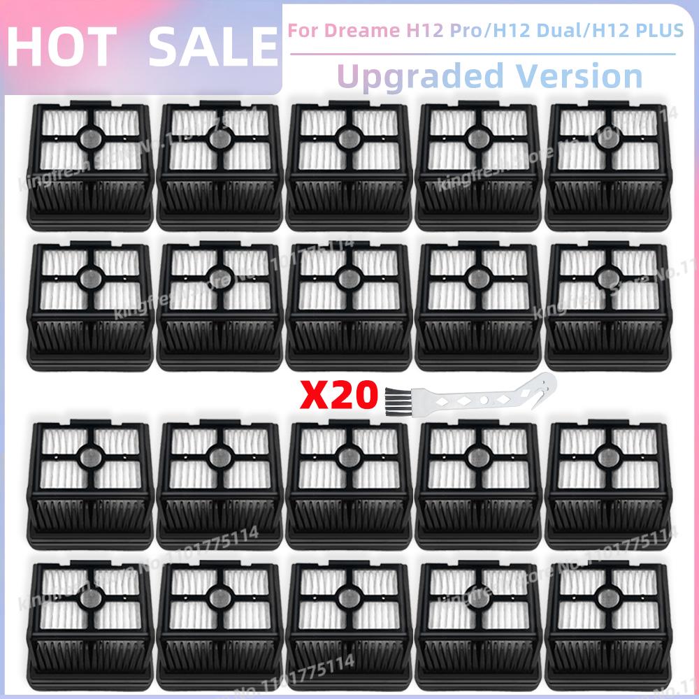 Potrivit pentru (Dreame H12 Pro/ Dreame G10 Pro/ H12 Dual/ H12 Plus /H13 Pro Plus Ultra/ M13 Beta) Piese Aspirator Perie Principală Filtru
