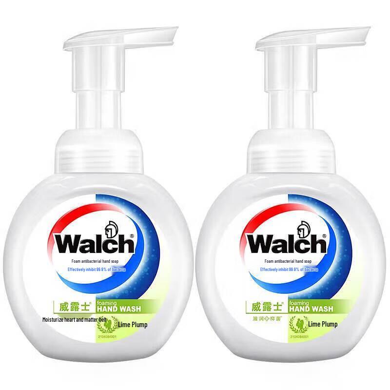 

Walch Foaming Antibacterial Hand Wash, 2 x 225ml