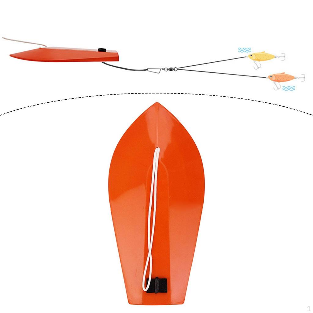 Fishing Trolling Board Accessories Diving Planer for Dragging Freshwater Activities