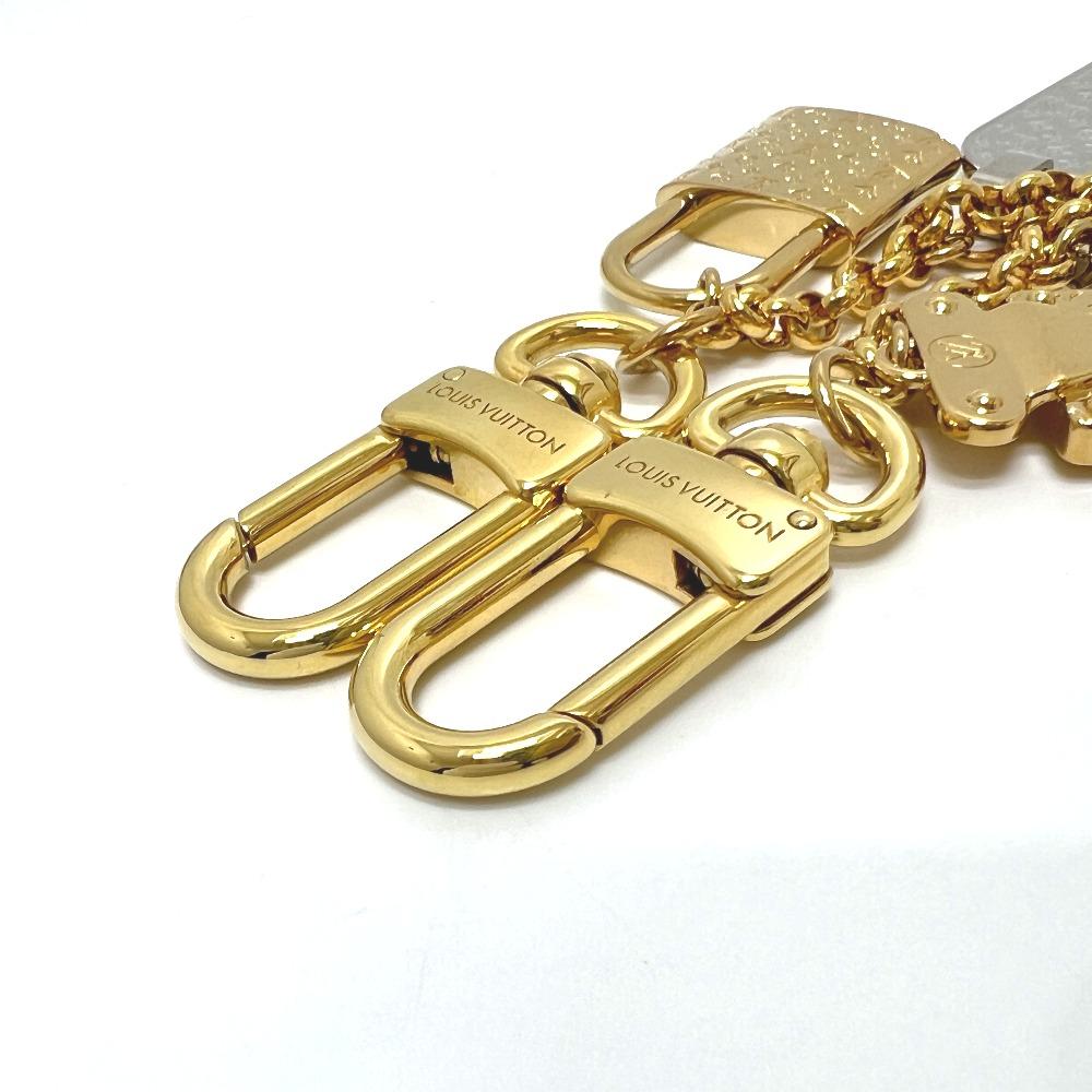 Louis Vuitton M01314 Chain-nanogram Icon Key ring Key Holder Bag Charm