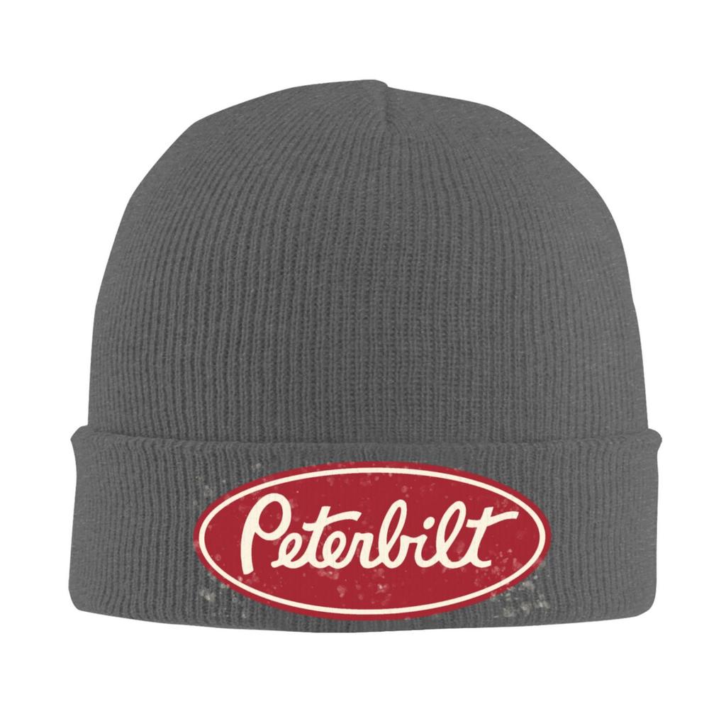 Peterbilt Truck Knitting Hat Fashion Caps Men Women Gym Beanie Hats Winter Pattern Elastic Bonnet Hats