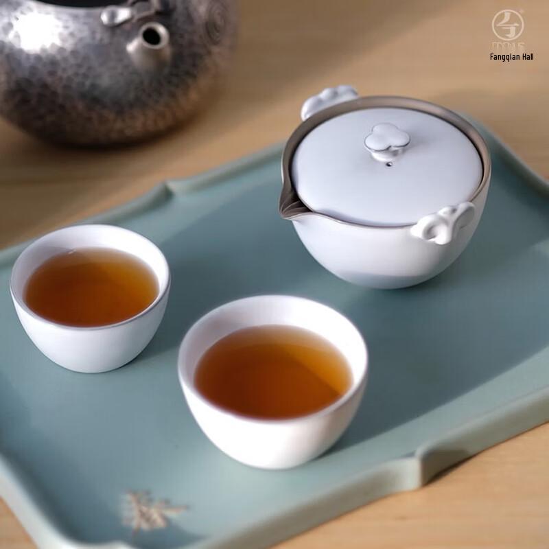 Edenus Celadon Ceramic Travel Tea Set