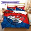 Name Custom Gil Vicente FC Pattern Bedding Set Quilt Cover Pillowcase Home Decor Gift (1 * duvet cover + 2 * pillowcase, without core)