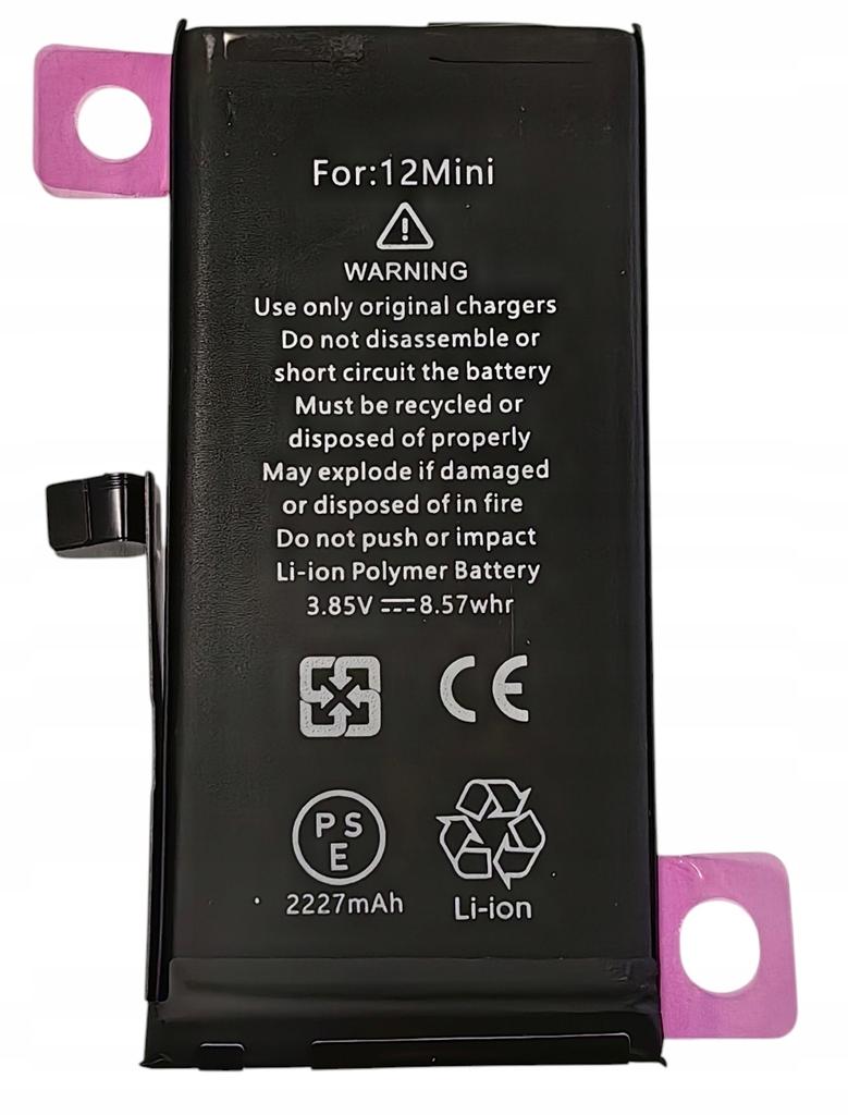 Nowa Bateria Z Ori Bms Do Iphone 12 Mini Brak Komunikatu, Kondycja 100%