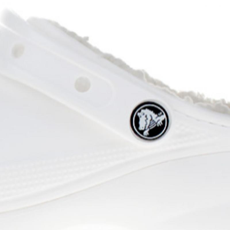 Crocs Classic Platform Lined Clogs Tulle 207938 100 White