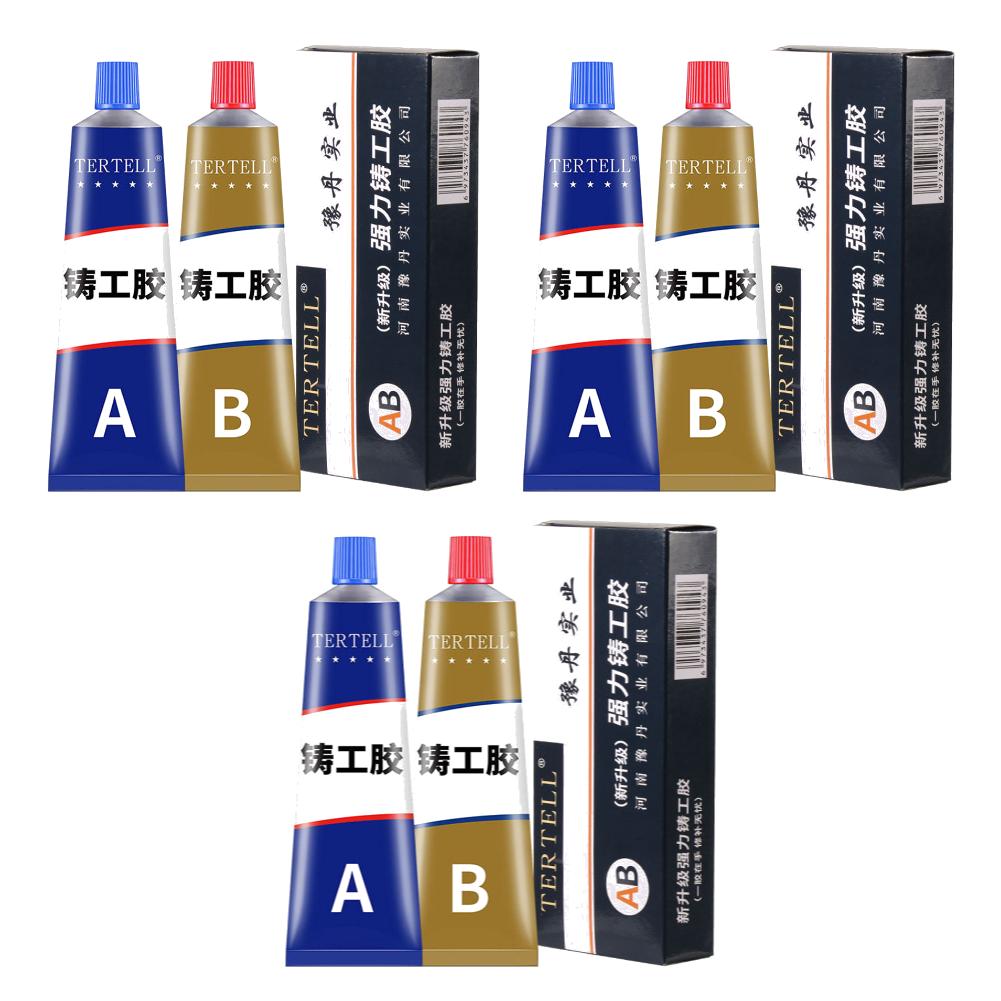 Strong Industrial Glue High Strength Magic AB Casting Glue Liquid Metal Repair Paste Cold Weld Metal Repair Bonding Sealant