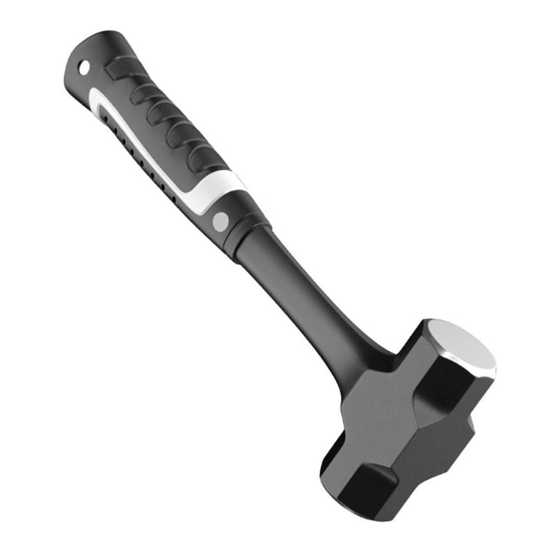 Octagonal Hammer Solid Hammer Wall Smashing Tool Heavy Construction Site Multifunctional Shock Absorbing Hammer Tool