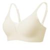 Seamless Plus Size Wire-Free Vest Bra with Hook & Eye Closure