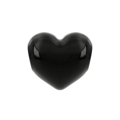 Pandora Black Heart Silver Charm 793337c04