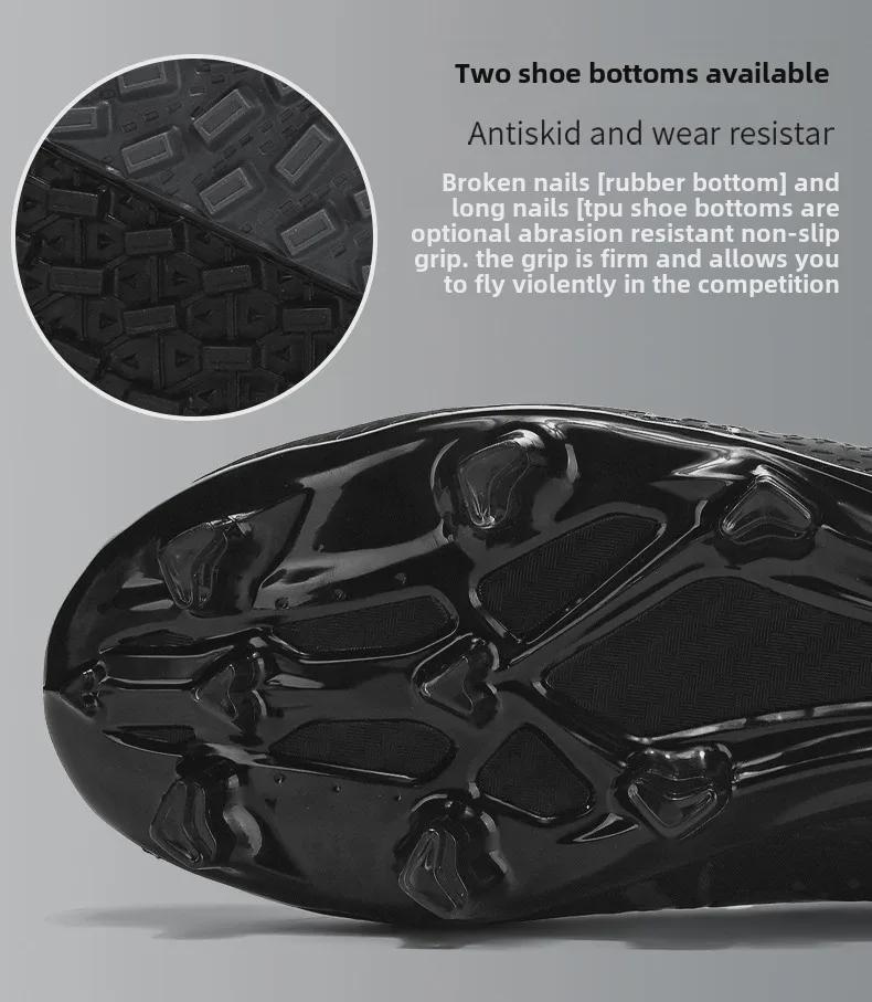 Cross-Border Football Shoes for Men, Women, and Children: Spike and TF Options for All Levels