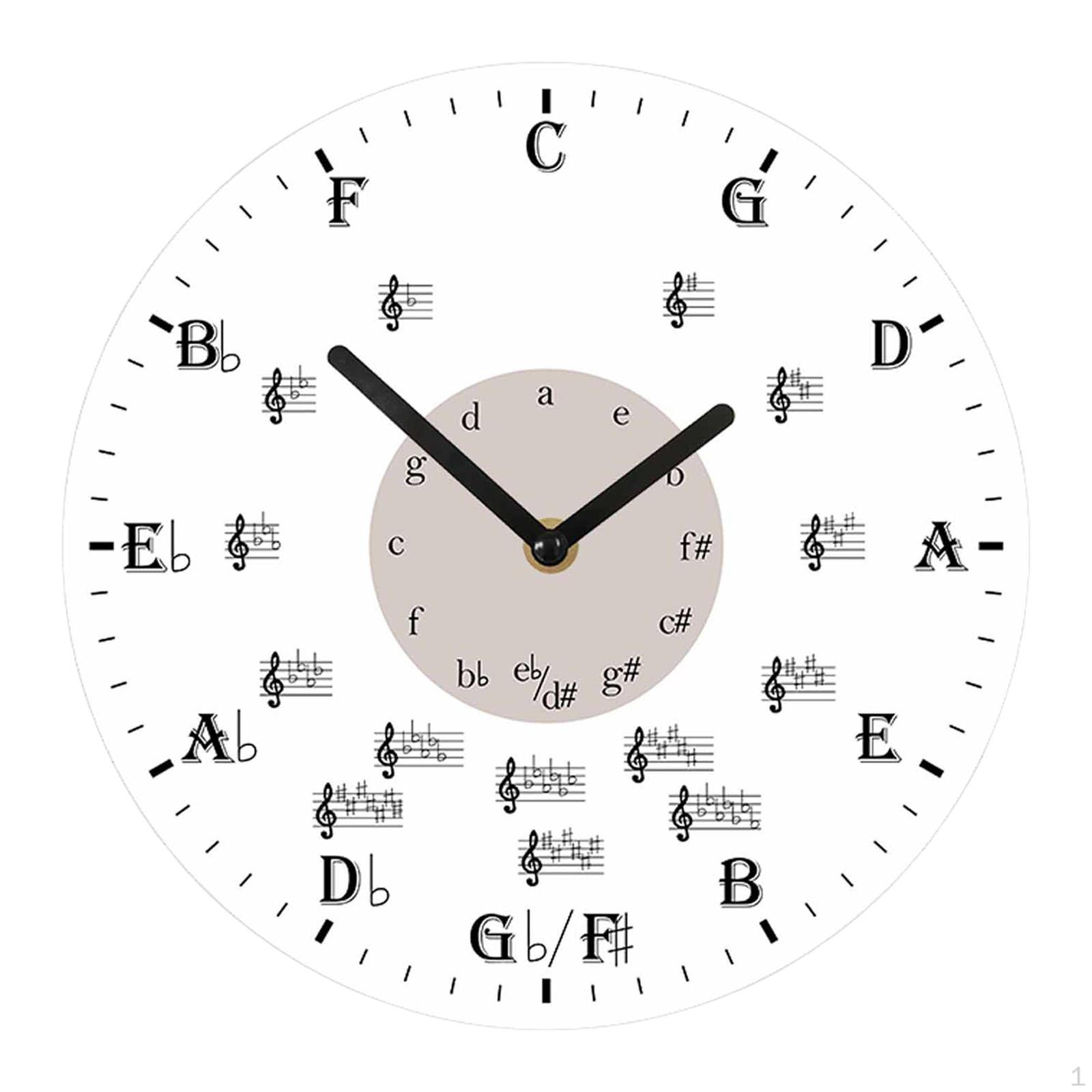 

Wall Clock, Silent Round Acrylic, Easy to Read, Battery Powered, Modern Decoration, Suitable for 20cm