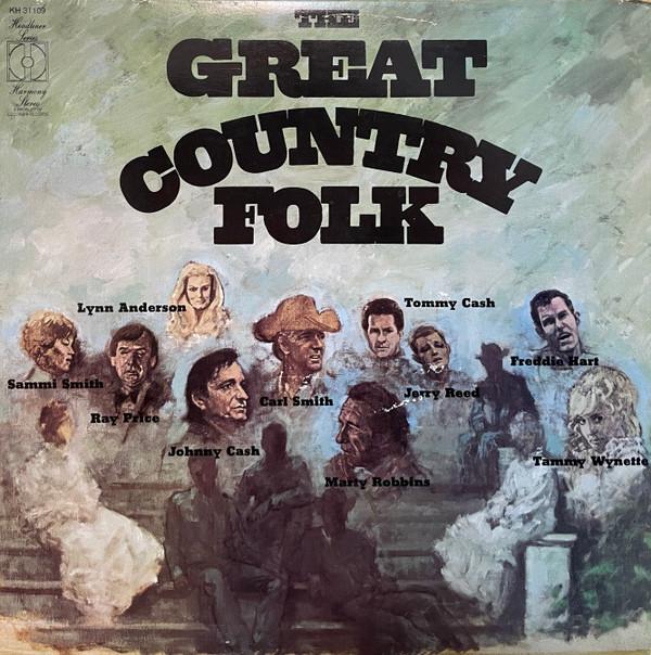 LP Record VARIOUS - Great Country Folk KH31109 HARMONY US Country/Folk Used