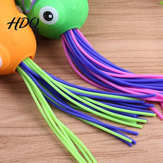 Screaming Demon Toy Hair Pulling with 6 Sound Effects Stress Anxiety Relief Colorful Plucking Devil Sensory Fidget Party Favors Kids