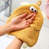 2Pcs Cute Korean Pig Dishcloth Hanging Children's Handkerchief Pig Wiping Towel  Kitchen