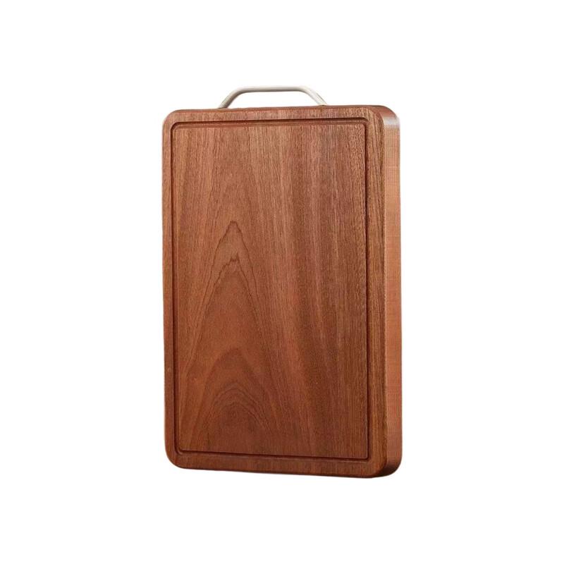 

Вутто Эбеновое дерево Двусторонняя разделочная доска с U-образной ручкой