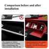 For Zeekr 8X 2026 Car Passenger Glove Box Storage Tray Silicone Partition Organizer Interior Stowing Modification Accessories