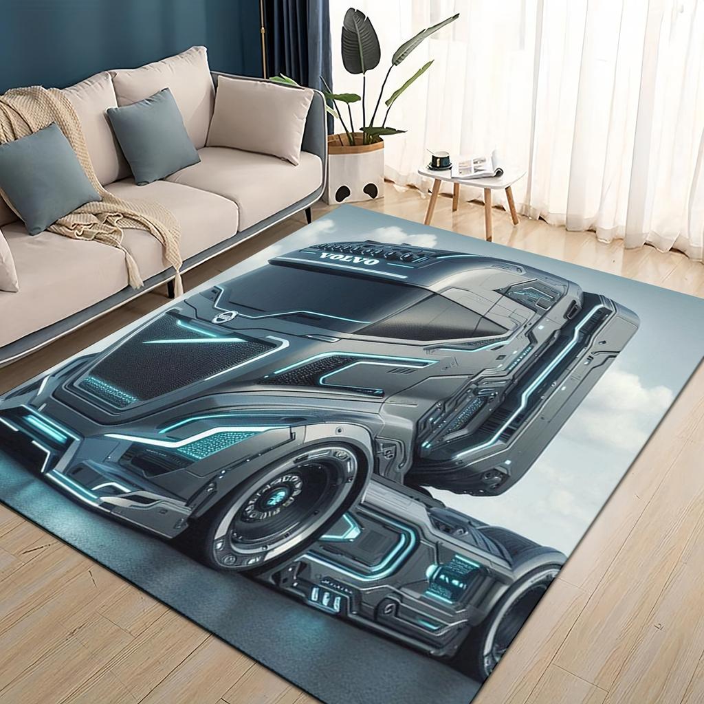 27 Style New Volvo Cargo Trucks Lorry Car Motorcycle Rug Carpet for Living Room Bedroom Home Decor,kid Non-slip for Sofa Doormat