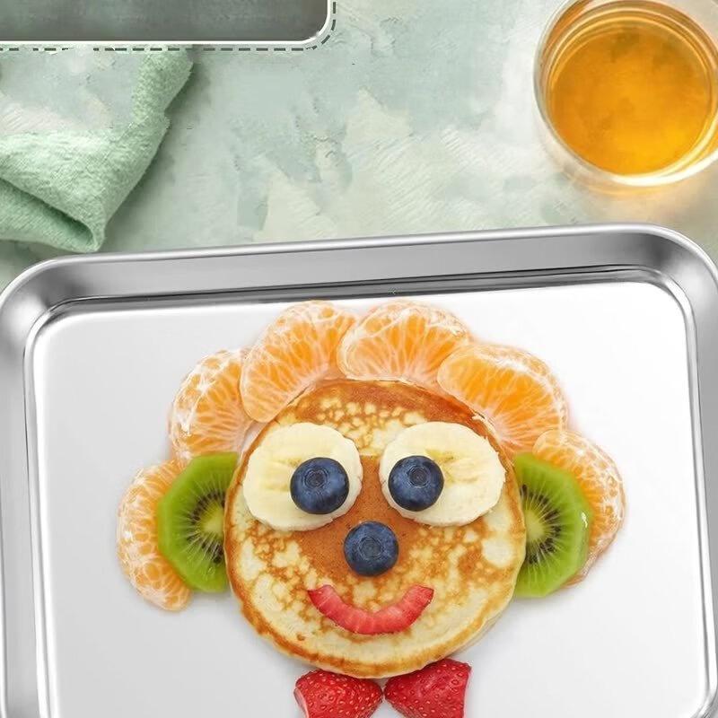 LISM 304 Stainless Steel Flat Steaming Tray Set