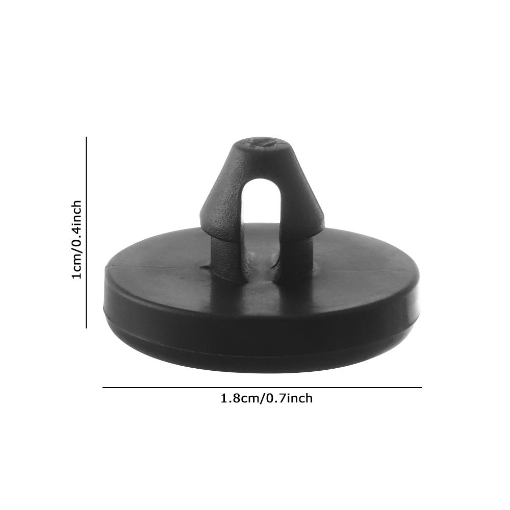 10Pcs Practical Car Parts Brake Light Switch Stopper Clutch Brake Pedal Pad Cushion