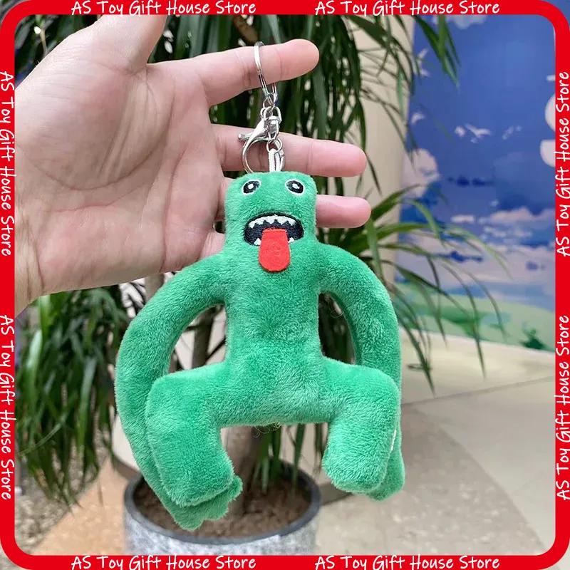 Cut Roblox Rainbow Friends Plush Keychain Soft Stuffed Colorful Game Character Pendant Bag Backpack Accessory For Game Fans Gift