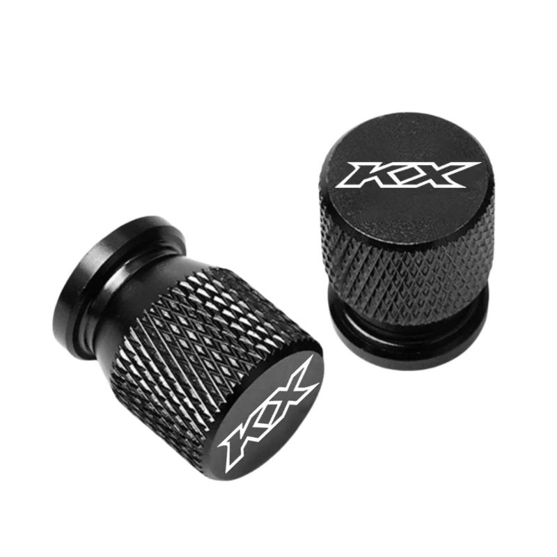 

Motorcycle CNC Wheel Tire Valve Cover Cap Plug KX 65 80 85 125 250 450 F For kawasaki KX65 KX80 KX85 KX125 KX250 KX250F KX450F чорний