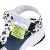 Sandales NM J129 Filles cm 2E [Moonstar] Blanc/Animal 22.0