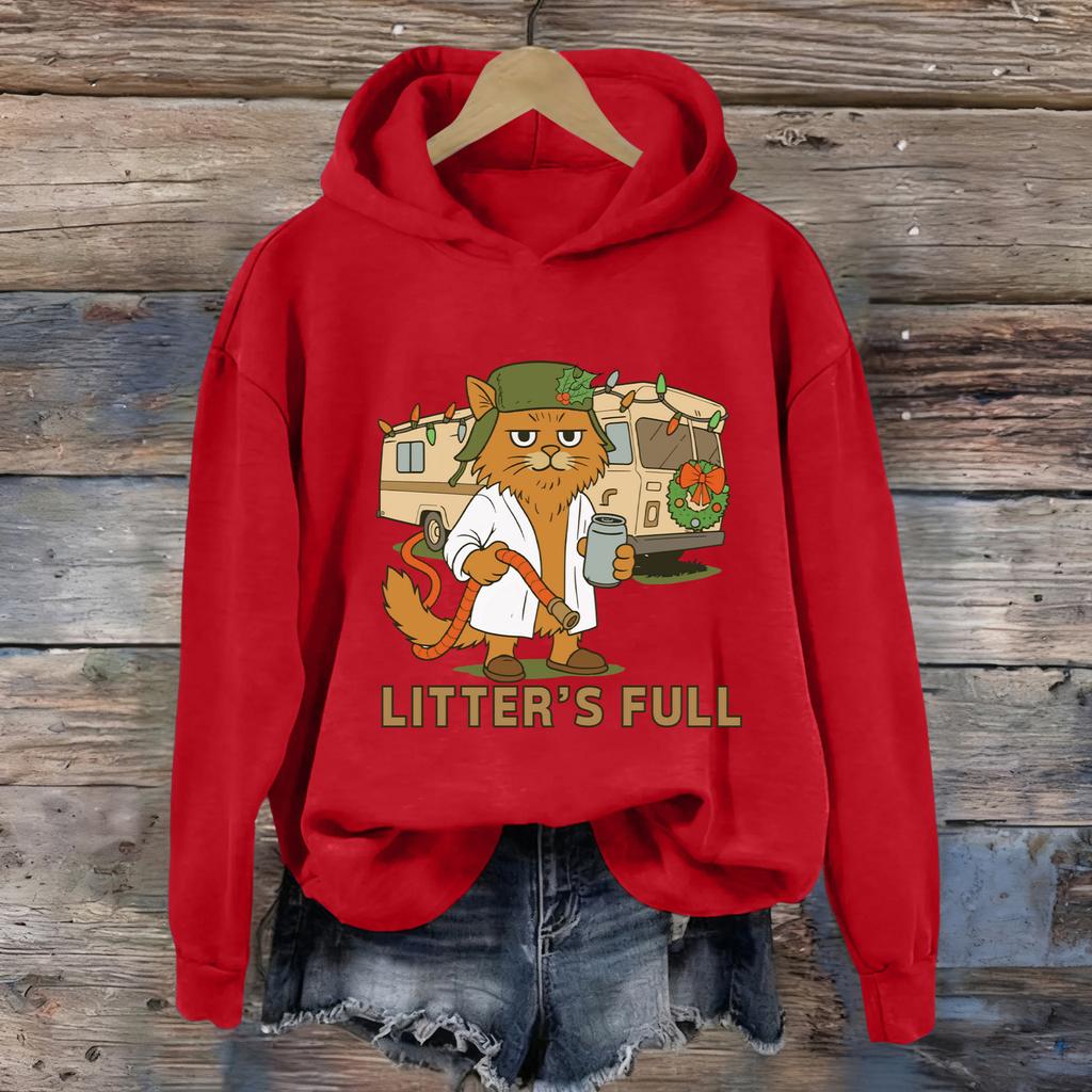 Women's Fashion Daily Versatile Casual Sweatshirts Long Sleeve Hooded Top Sweatshirts