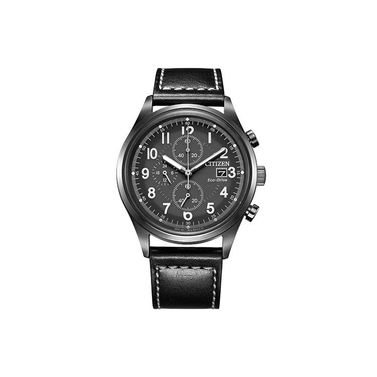 

CITIZEN Ecology Drive Collection Solar Movement Cow Leather Strap Watch Men s Watches Black Dial CA0627-09H [|3+2 Extended Warranty]