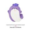 Cute Fruit Seal Shaped Latex Squeaky Dog Toy Durable Bite Resistant Teething Chew Toy for Small Medium Dogs Puppies Relieve Boredom