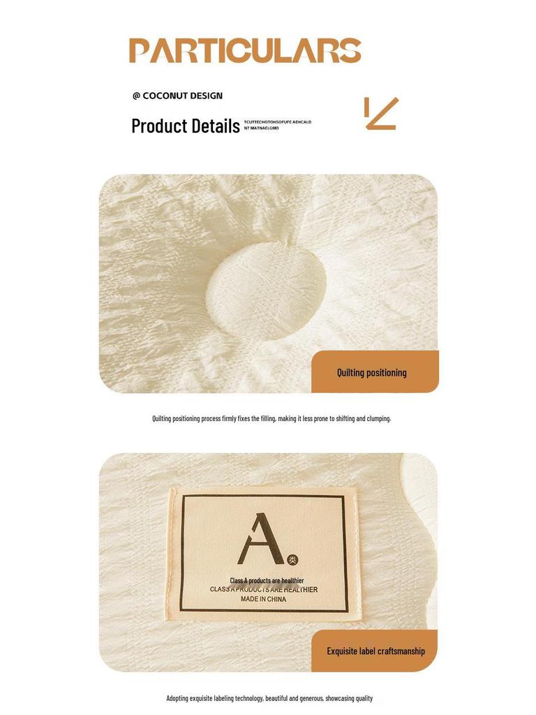 Class A Antibacterial Soybean Fiber All-Season Quilt: Cool Summer Duvet-Insert & Cozy Winter Quilt for Student Dorms