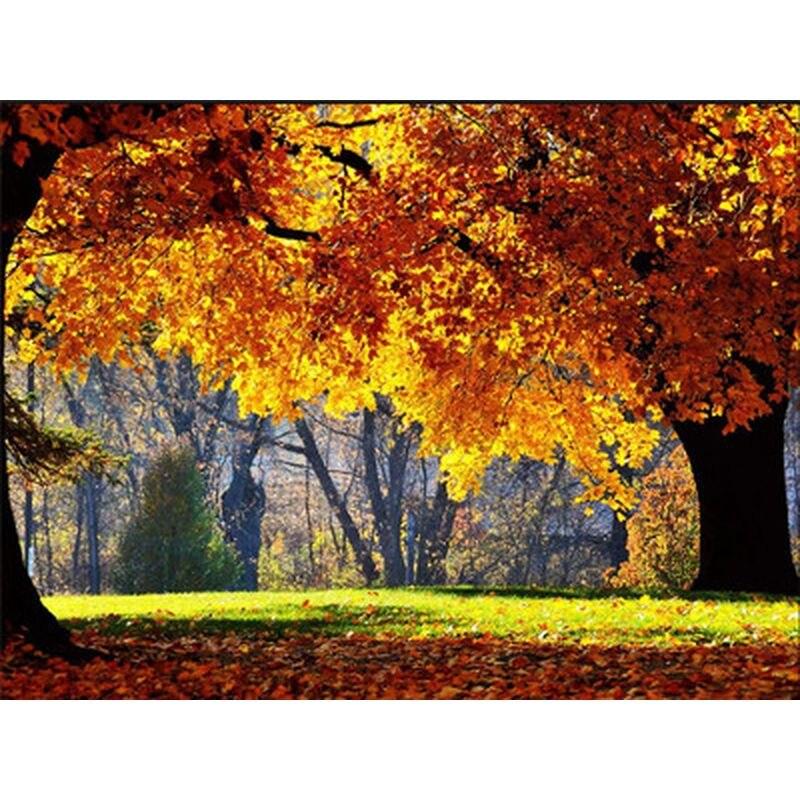 5d Diy Diamant Complet Rotund Pictură Peisaj Diy Diamant Broderie Cusă De Cruce Decorare Acasă