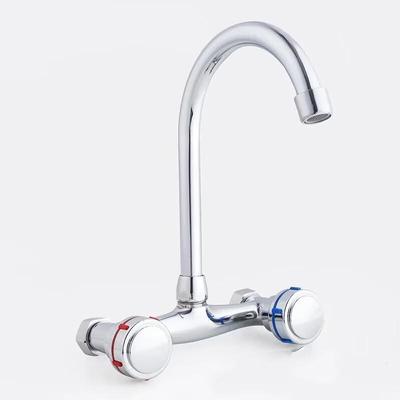 TLXT Stainless Steel Wall-Mounted Hot & Cold Faucet