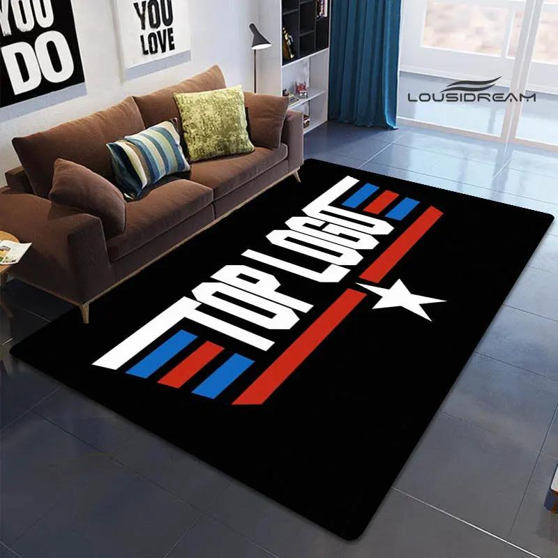 Classic Movie TOP GUN printed Carpet rugs for bedroom area rug living room carpet Outdoor carpet floor mats birthday gift