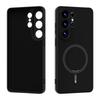 Magnetic Liquid Silicone Phone Case for Samsung Galaxy S26 Ultra Pro S25 Edge S24 Plus S24fe Lens Protection Non-yellowing Cover