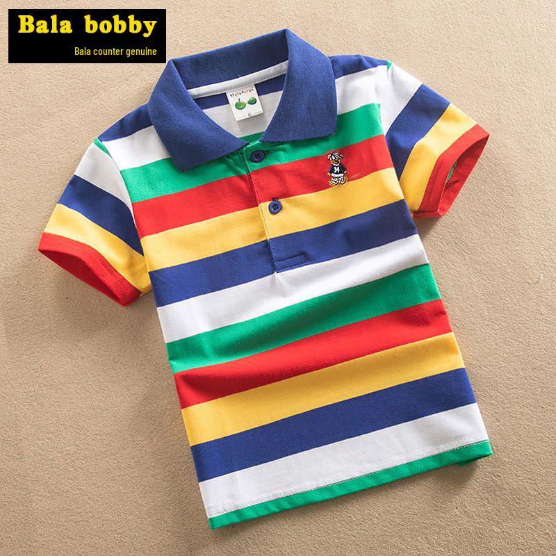 Korean Style Polo Shirt: Short-Sleeved, Pure Cotton, Unisex for Men, Women & Kids