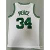 Embroidered Boston Celtics 34 Paul Pierce Basketball Jersey Men Women Sportswear Fall Winter