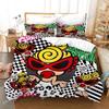 3D Hysteric-Mini Comfortable Duvet Quilt Cover Pillowcase Bedding Set Children Bedroom Decoration Home Textile