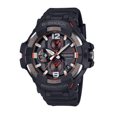 Pánské hodinky G-Shock, GRAVITYMASTER Bluetooth Tough Solar, biomasový plast, japonský model GR-B300-1A4JF, černé