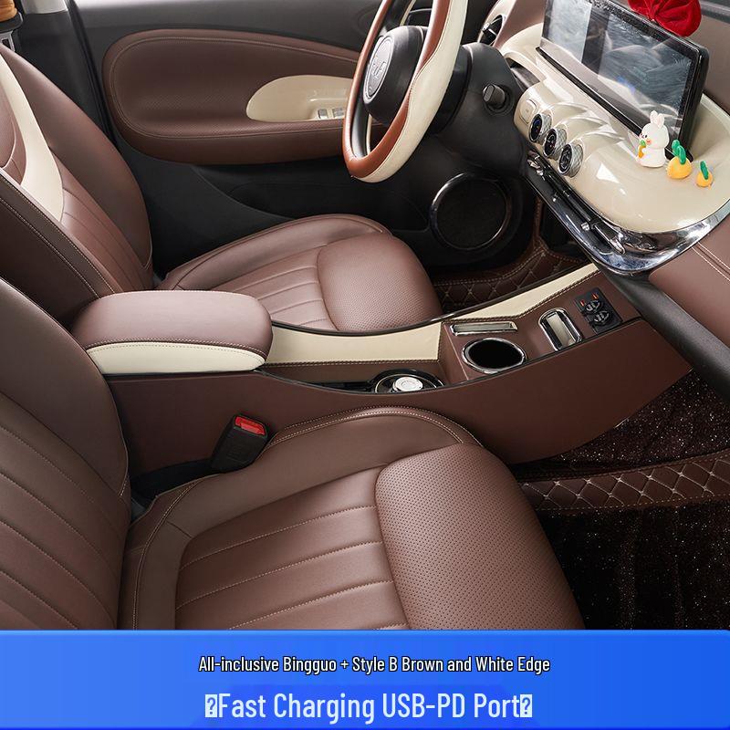 Armrest Storage Box for Wuling Bingo Electric Vehicle Interior Modification