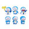 6Pcs/Set Action Figurine Six Styles Colorful Wing Design Anime Doraemon Model Toy for Home