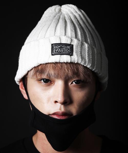 EIGHTVOLUME Ev Pop Evolution Beanie (White)