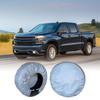 4PCS Silver Wheel Covers Shield Suitable For SUV Truck Campers Vehicles 21-32 Inch Tires Waterproof UV Resistant Design