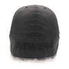 New Era 59FIFTY Flap Down Outdoor Solid Size 7 OD Water Repellent Fur Black Cap, Black, 3/8, 5950FD,