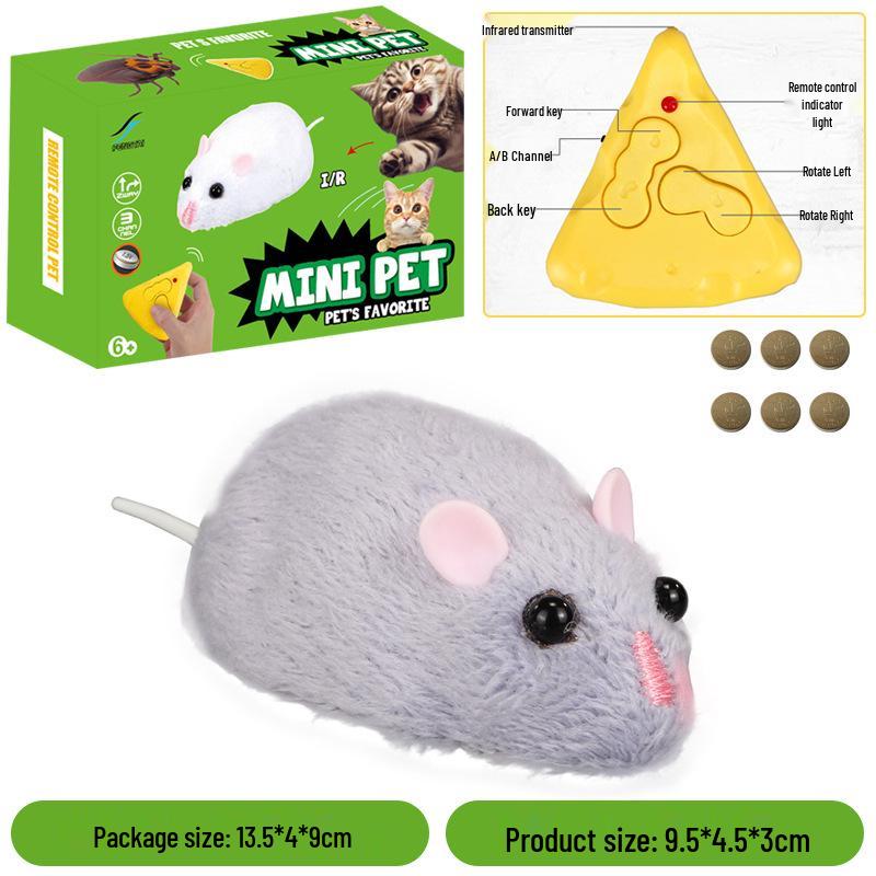 Bionic Remote-Controlled Animal Toy: Cockroach, Centipede, Frog, Crab, Prank Spider, Boa Constrictor, Mouse.