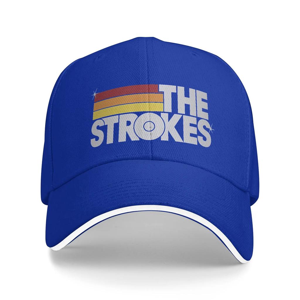 The Strokes Band Casual Baseball Cap Spring Trucker Hat Sun Tennis Skate Snapback Cap Unisex Adult Yk Cool Baseball Caps